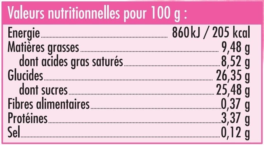 La Manufacture des Belles Glaces Glace parfum barbe à papa avec cristaux de sucre rose packshot
