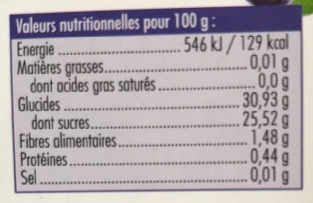 La Manufacture Des Belles Glaces Sorbet plein fruit à la myrtille sauvage packshot