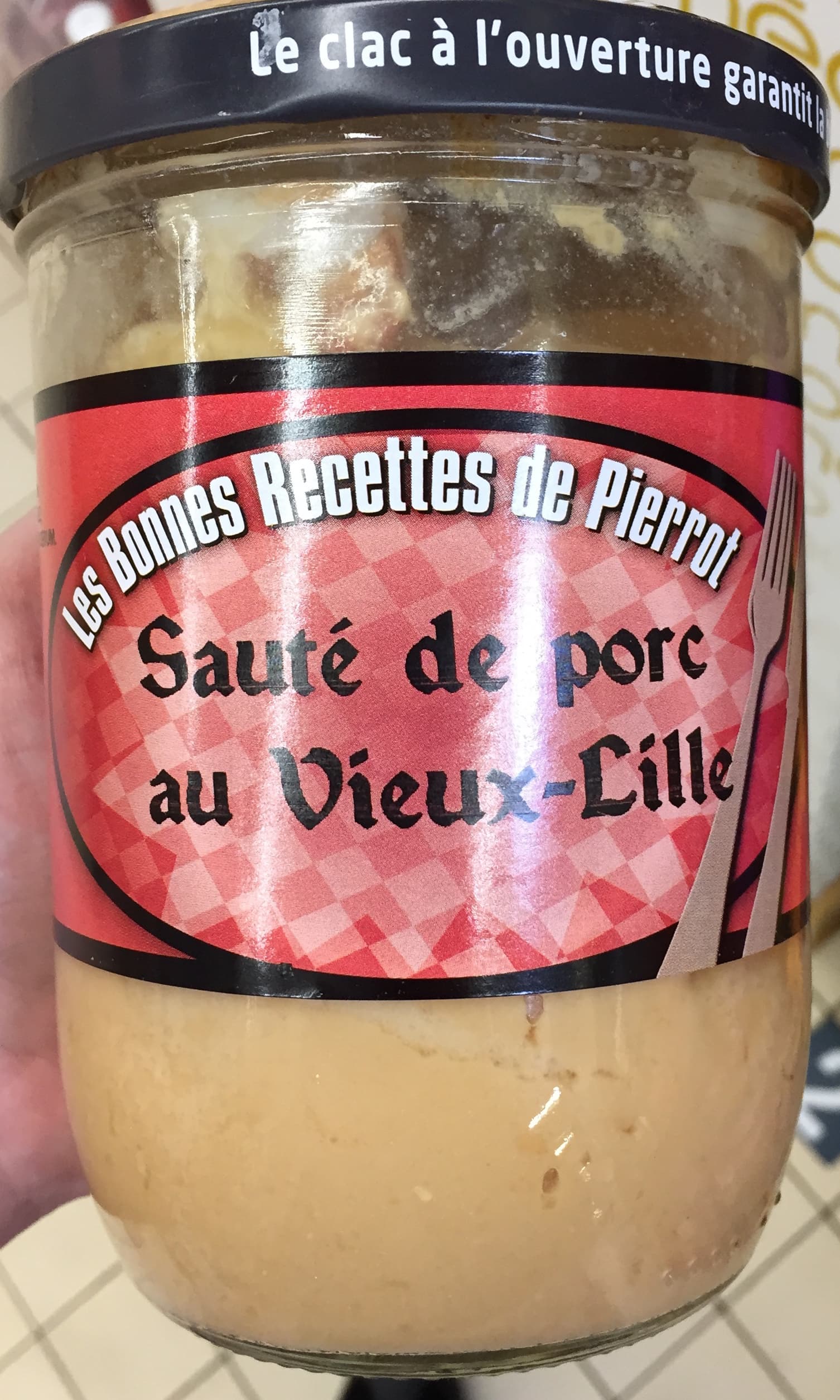 Les Bonnes Recettes de Pierrot Sauté de porc du Vieux-Lille packshot