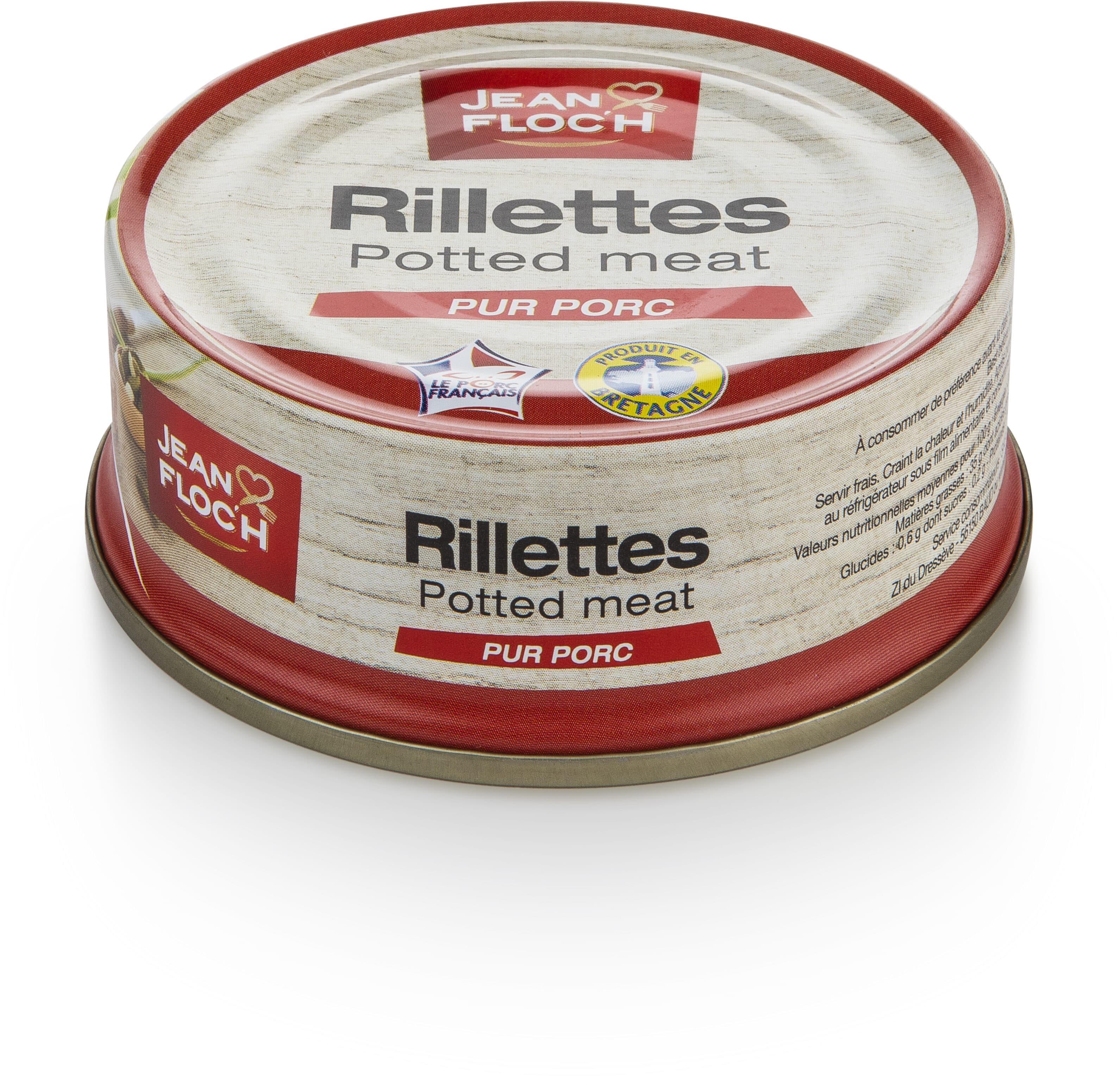 Jean Floc'h Rillettes packshot