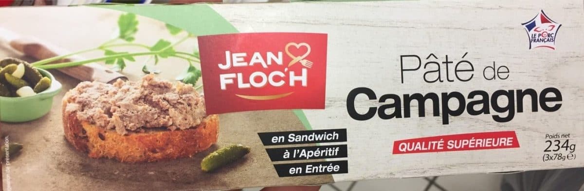 Jean Floc'h Paté de campagne packshot