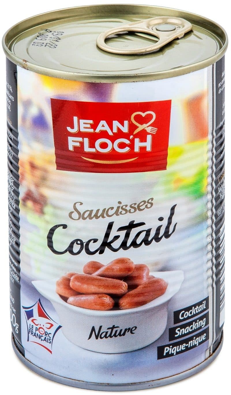 Jean FLOC'H Saucisse cocktail nature packshot