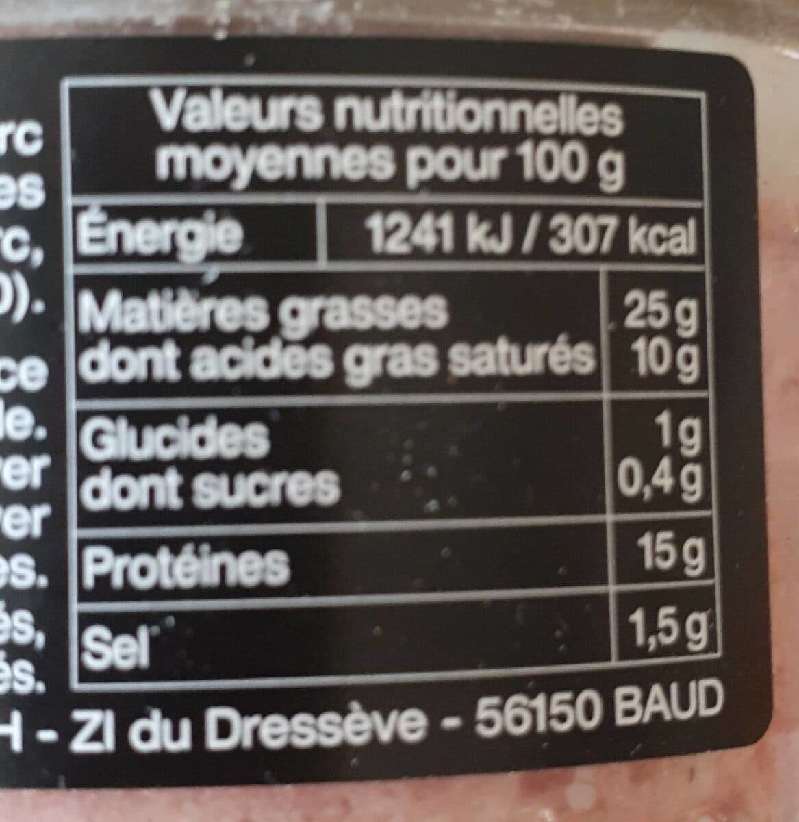 Jean Floc'h Terrine de jambon packshot