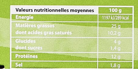 Open Food Facts Pâté de campagne pur porc packshot