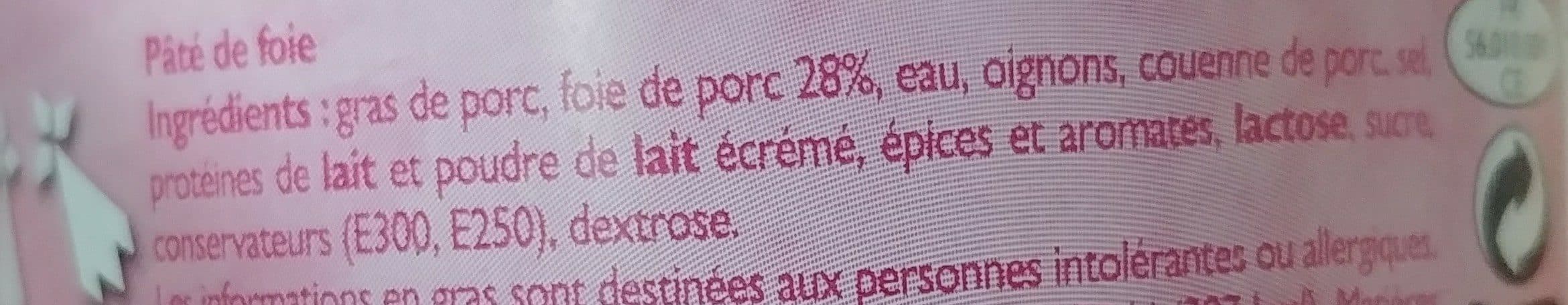 JEAN FLOCH Pâté de foie Pur porc packshot