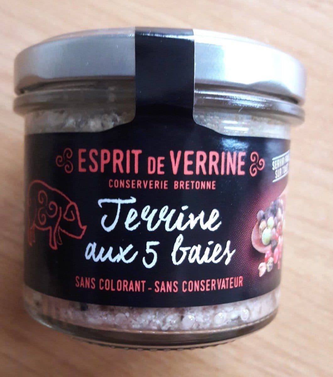Open Food Facts Terrine aux 5 baies packshot