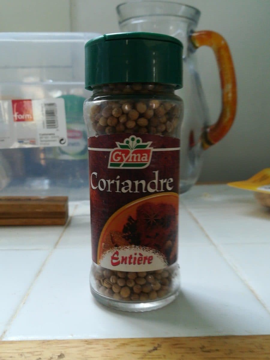 Gyma Coriandre entière packshot