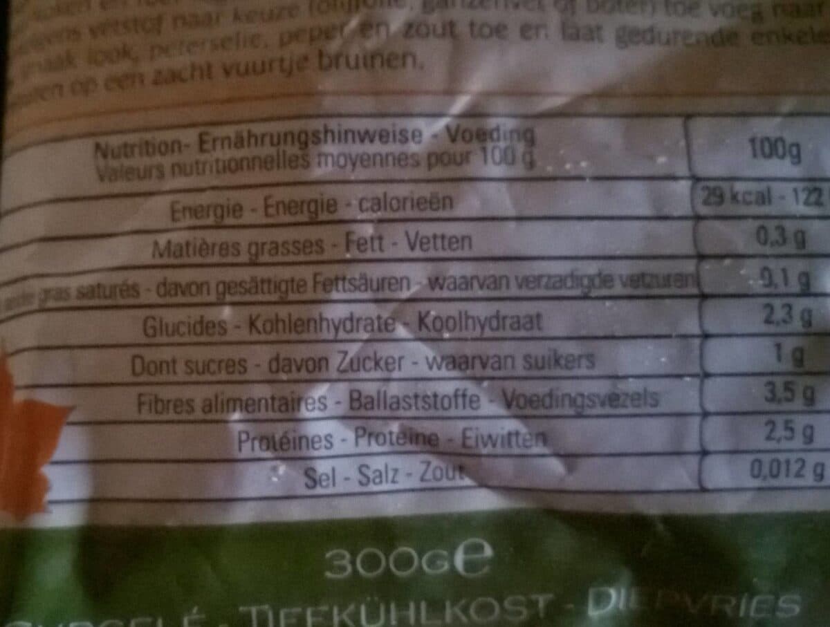 Open Food Facts Mélange champignons packshot
