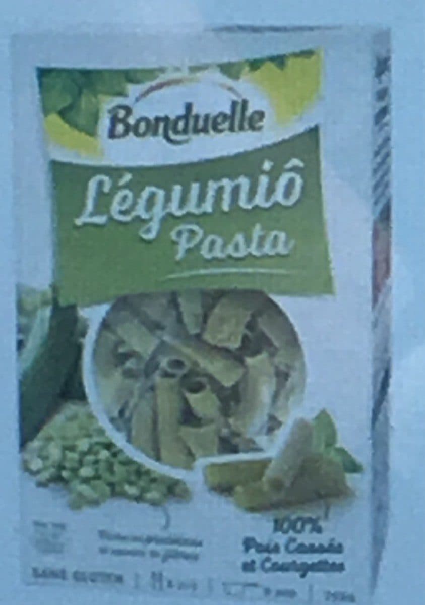 Open Food Facts Pates de pois cassés et courgette packshot