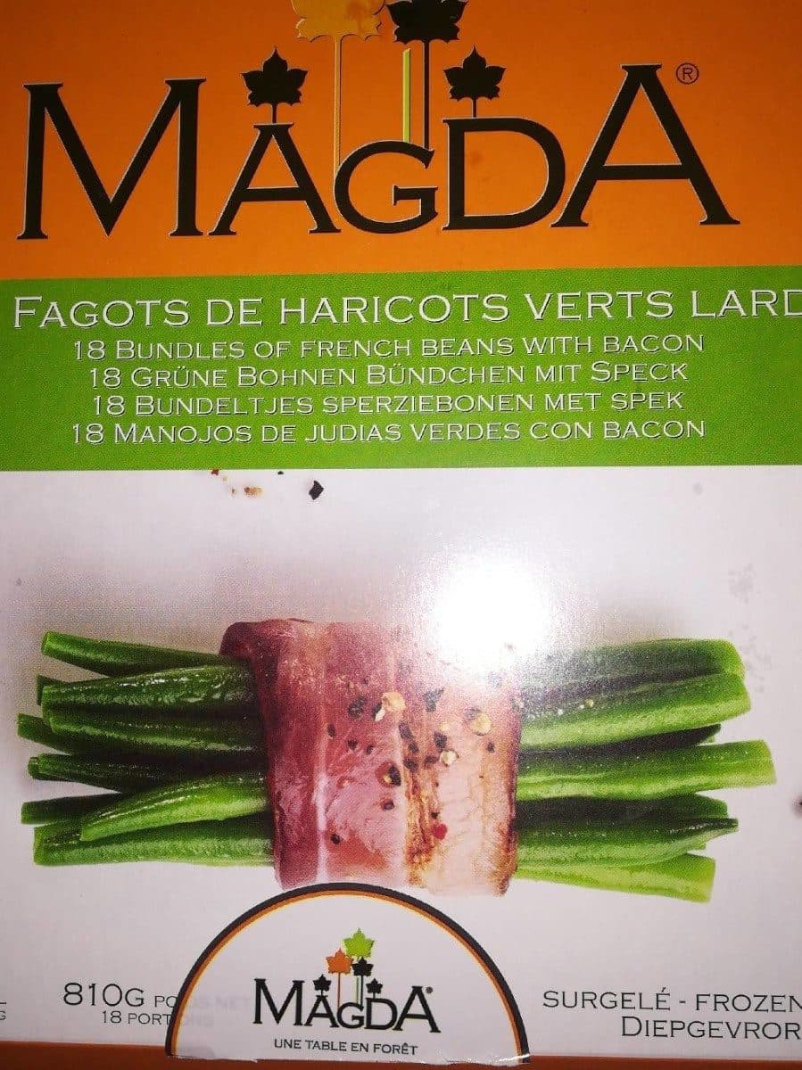 Magda Fagots de haricots verts lardes packshot