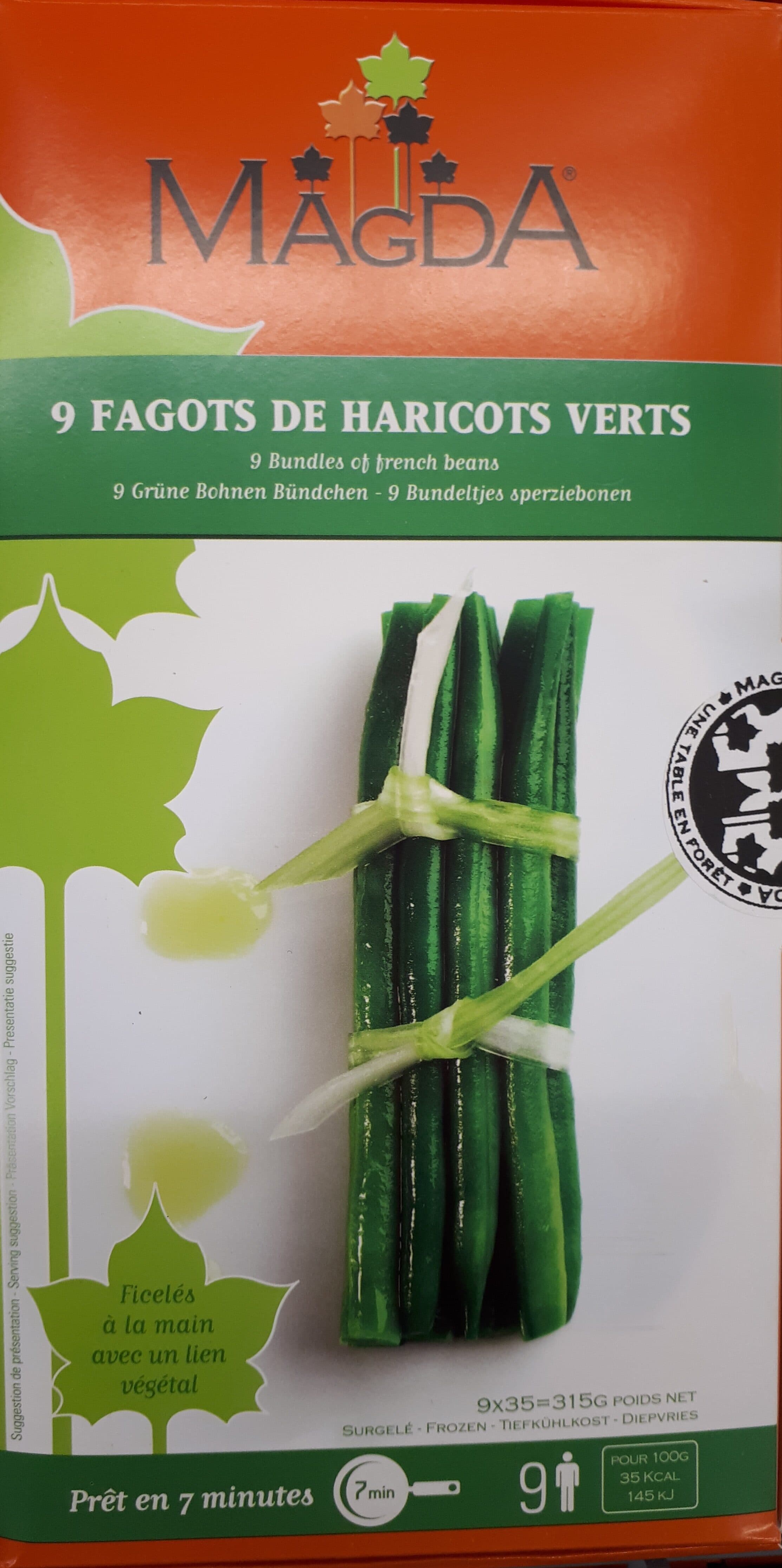 Magda Fagots de haricots verts packshot