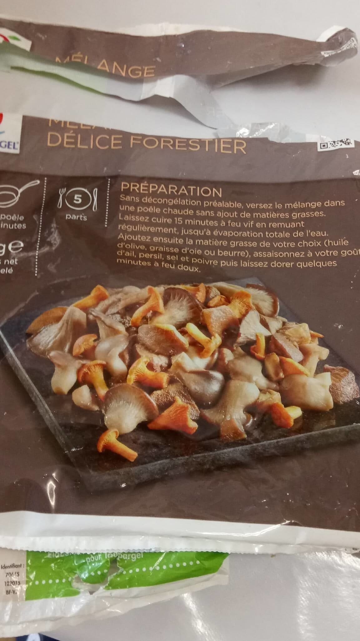 Toupargel Melange delice forestier packshot