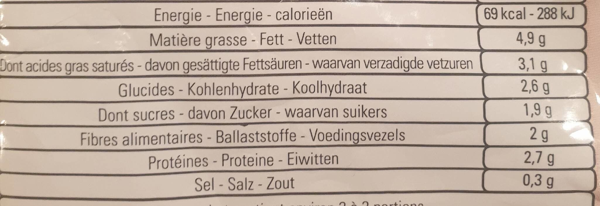 Magda Girolles à la crème packshot