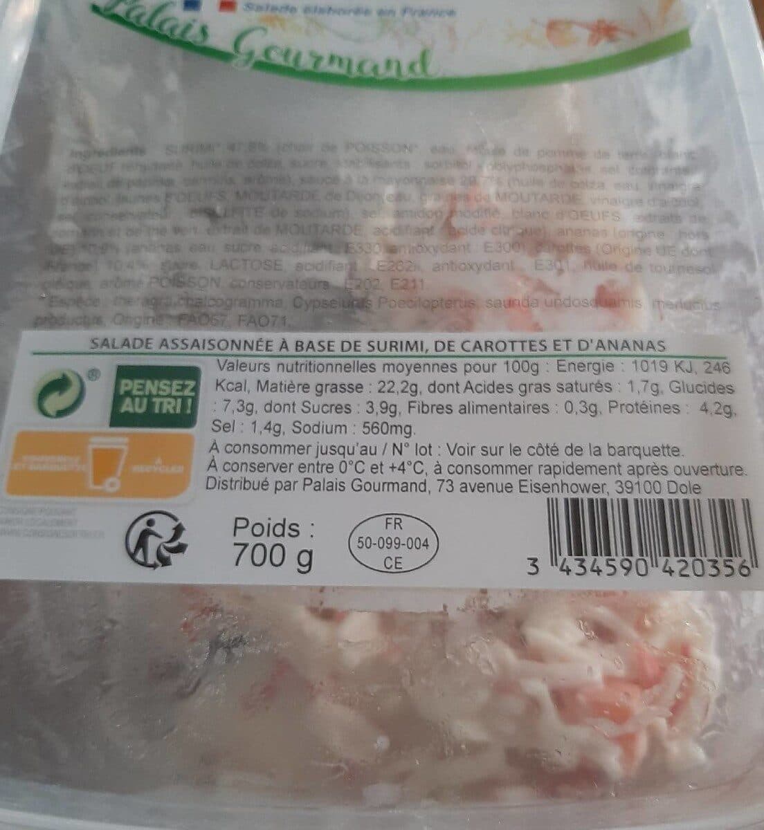 Open Food Facts Salade Marie Galante packshot