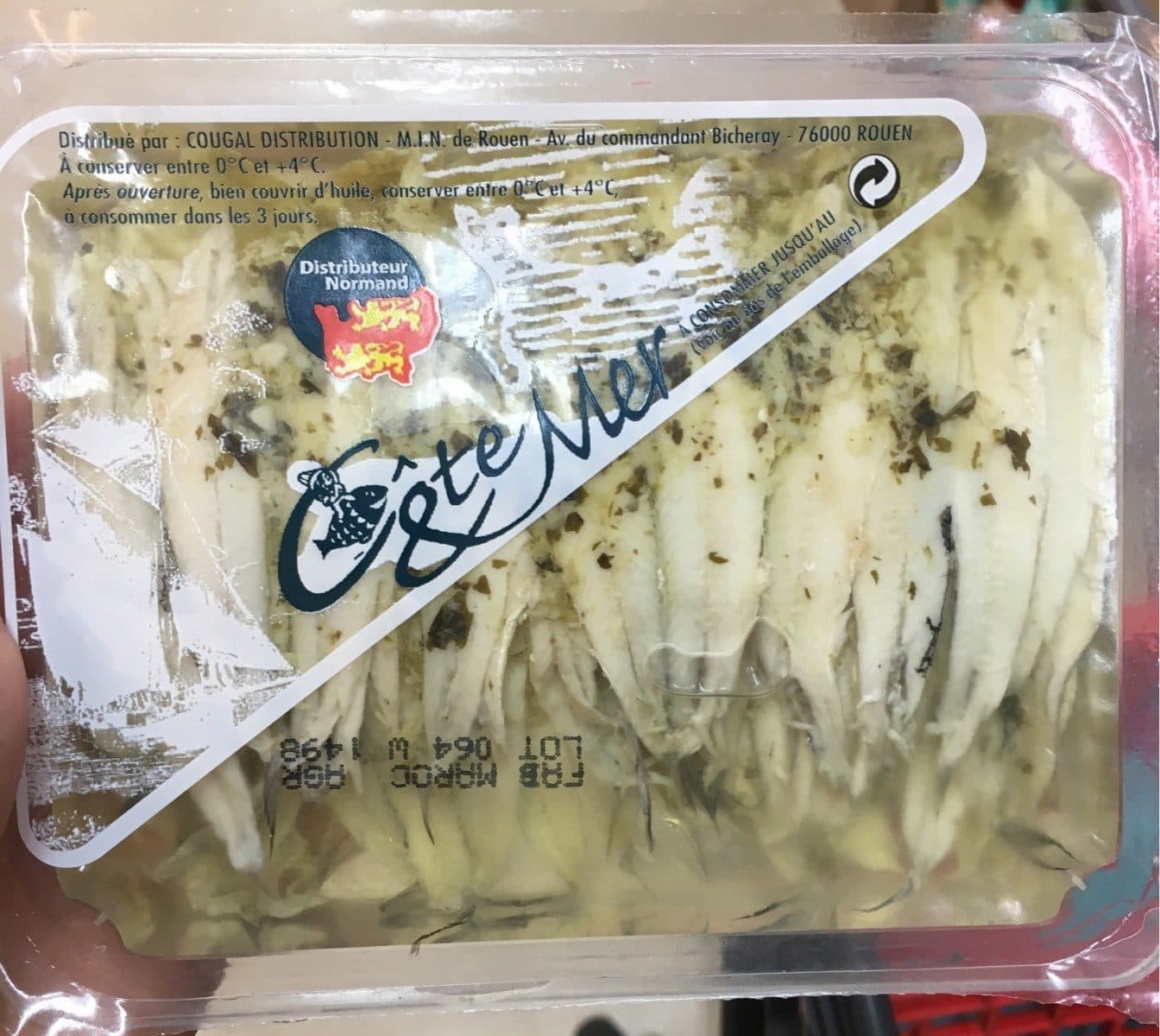Open Food Facts Anchois marines a l'ail packshot