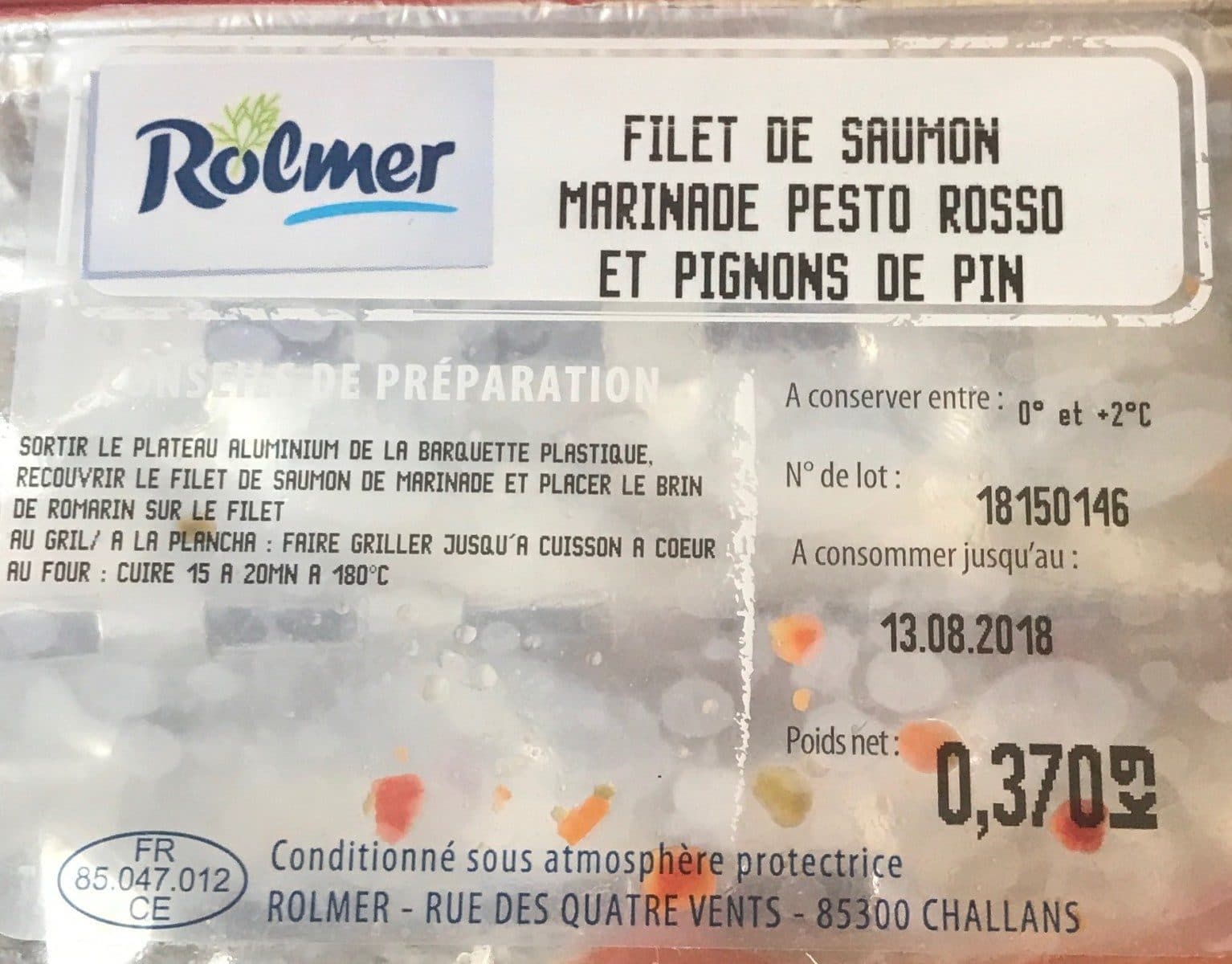 Rolmer Filet de saumon packshot