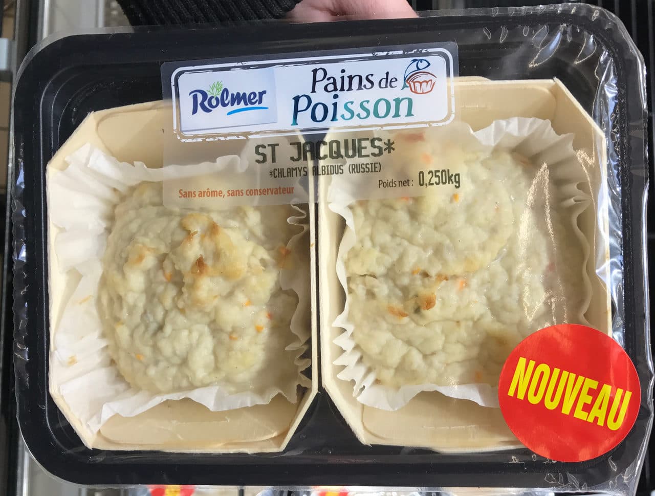 Rolmer Pains de Poisson St Jacques packshot