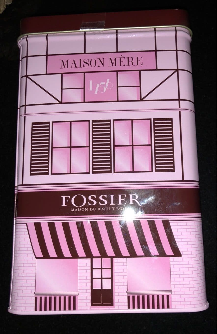 Fossier Biscuits roses de Reims packshot
