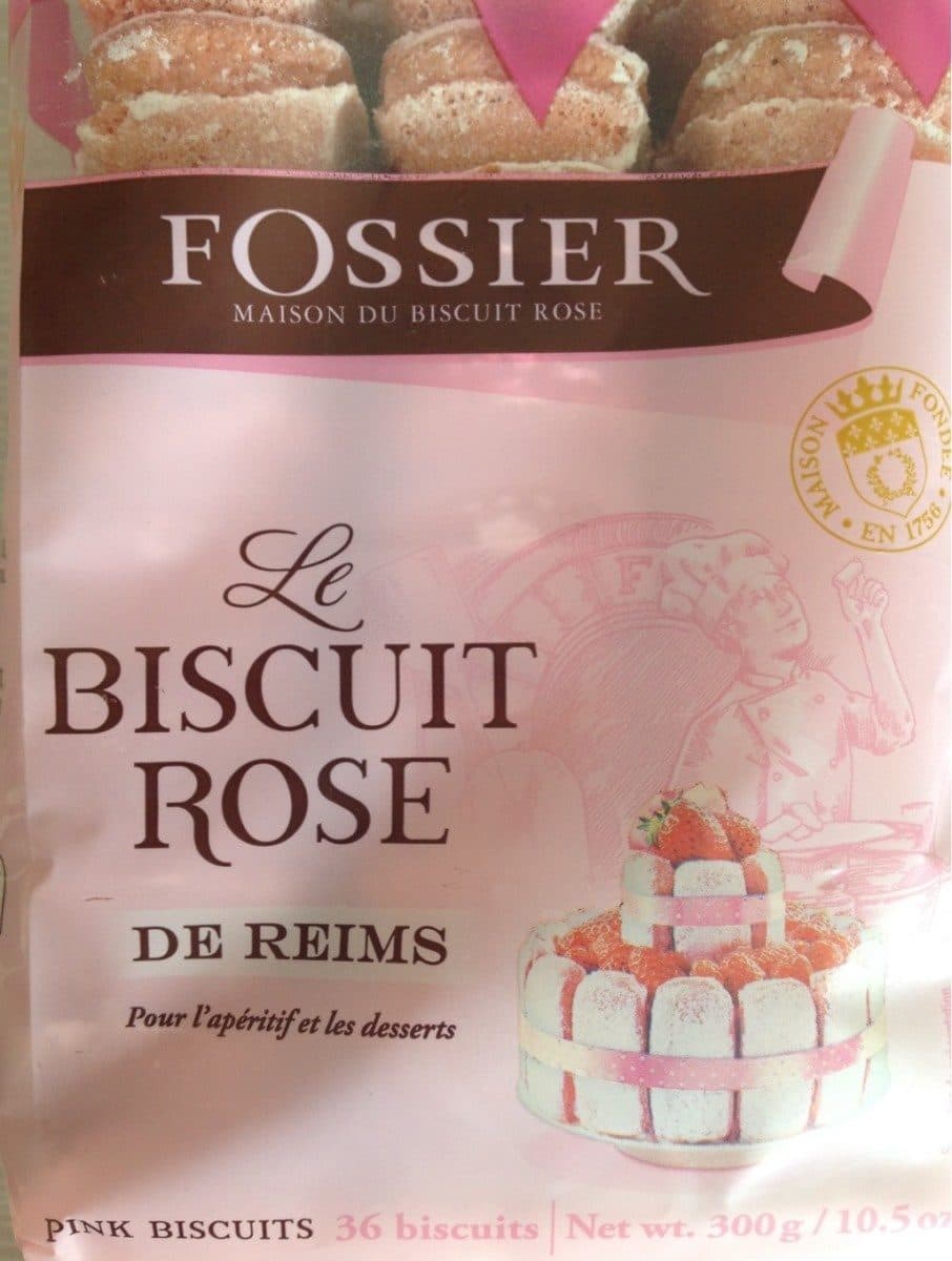 Fossier Le Biscuit Rose de Reims packshot