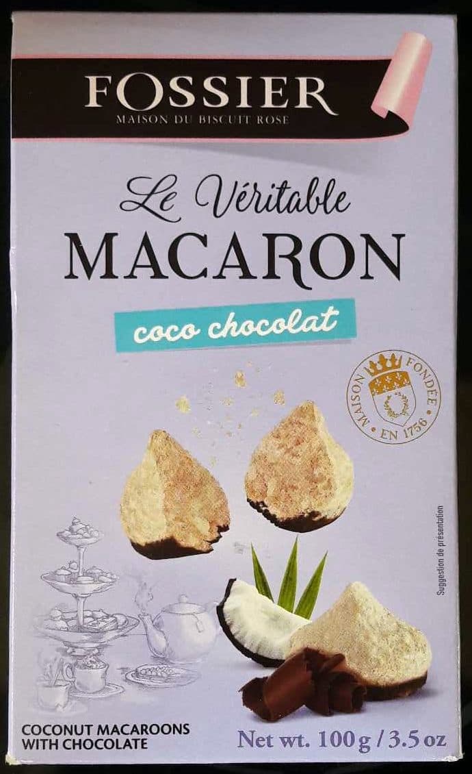 Fossier Le Véritable Macaron Coco Chocolat packshot