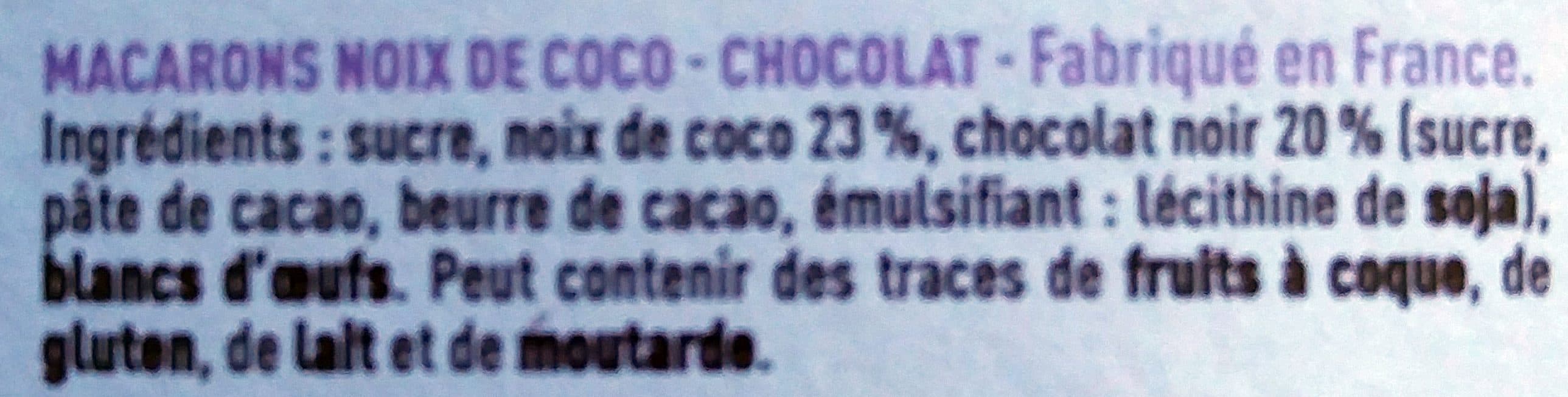 Fossier Le Véritable Macaron Coco Chocolat packshot