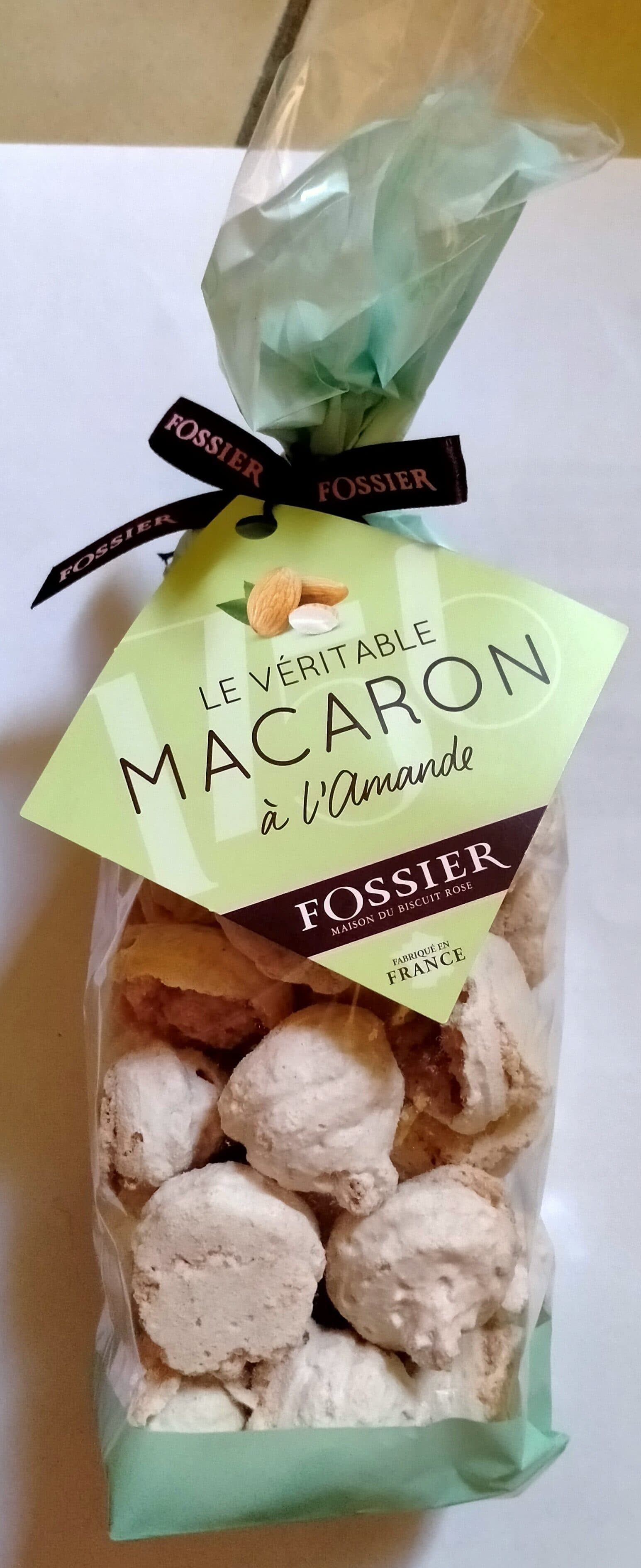 Fossier Macarons amande packshot