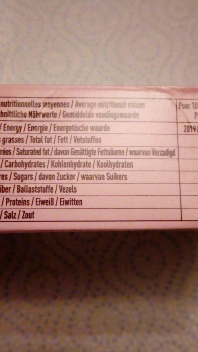 FOSSIER Le sablé au biscuit rose packshot