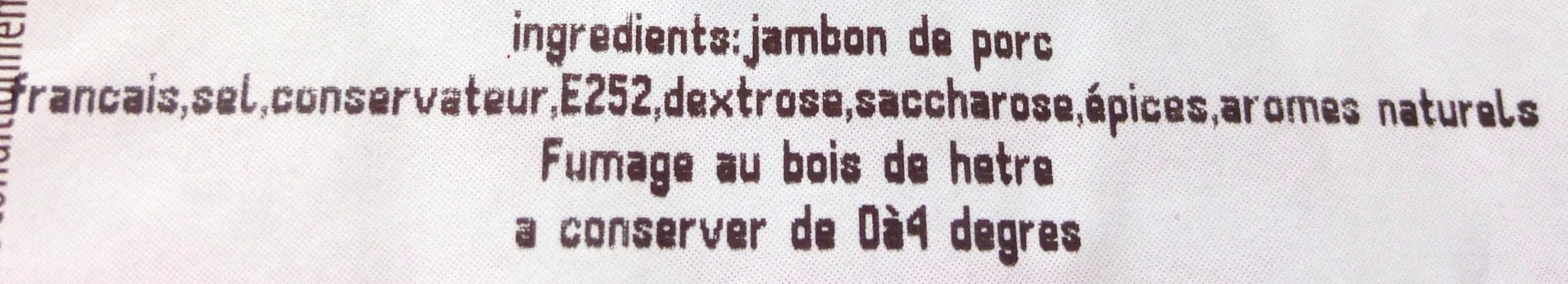 Jambons Du Bocage Jambon fume packshot