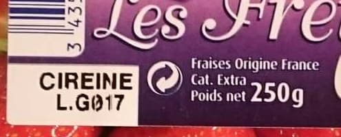Savéol Les Fraises packshot