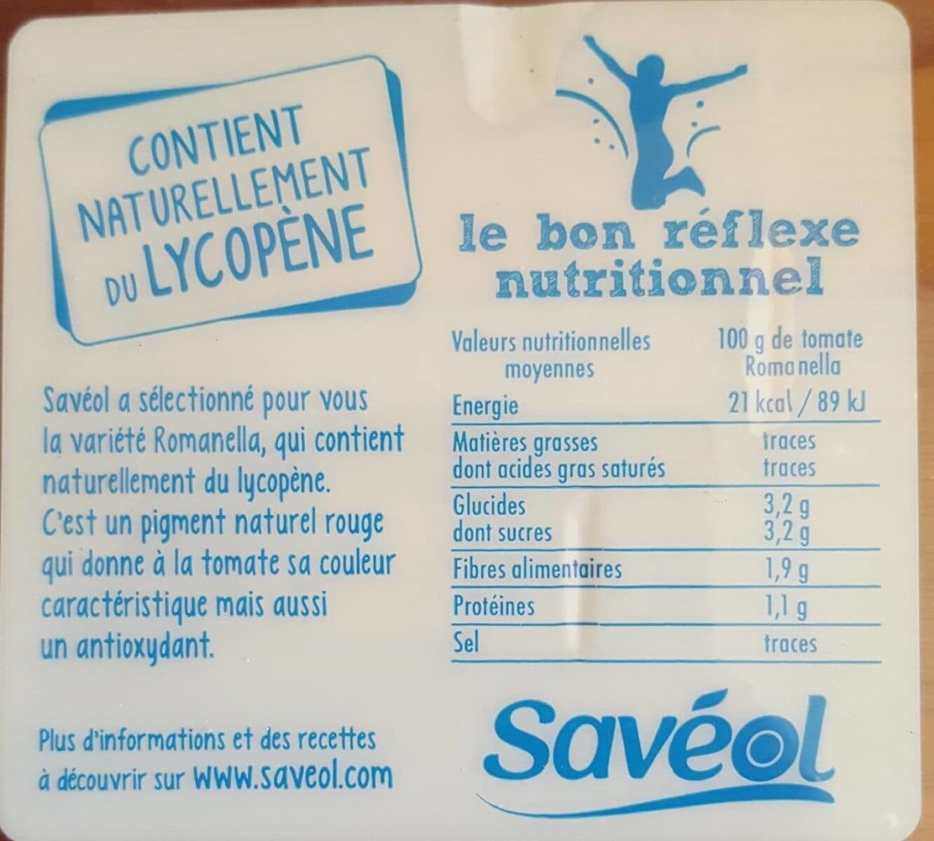 Savéol Tomates grappe packshot