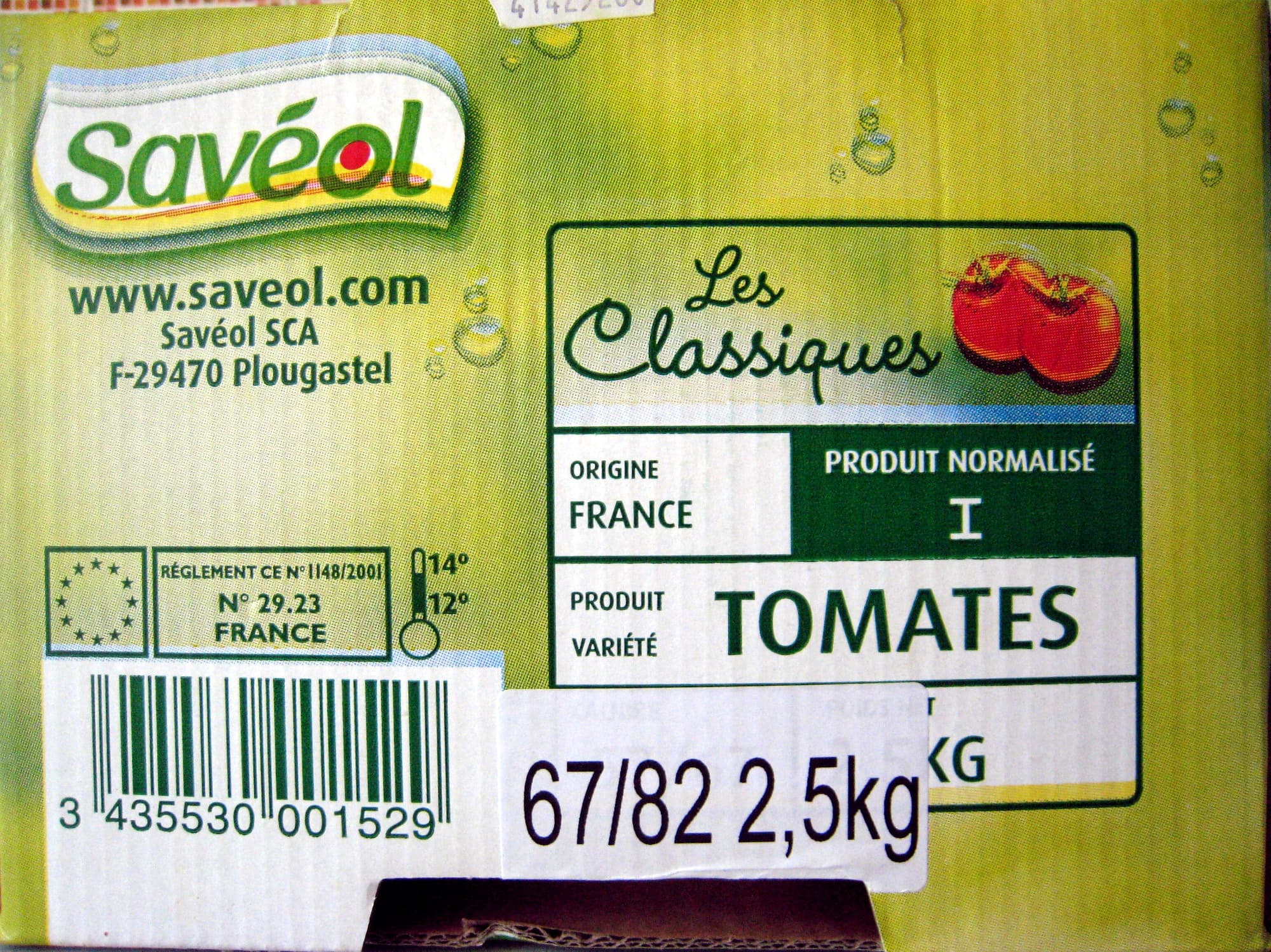Savéol Tomates 2,5 Kg Savéol packshot