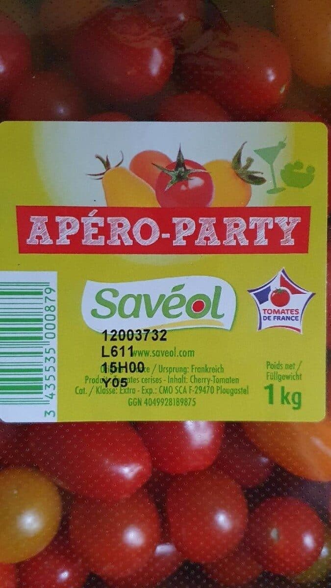Saveol Apéro-Party packshot