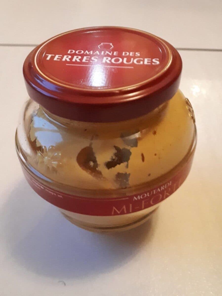 Domaine des terres rouges Moutarde packshot
