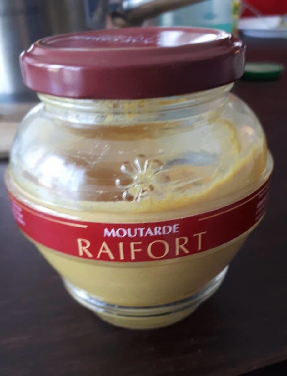Open Food Facts Moutarde raifort packshot
