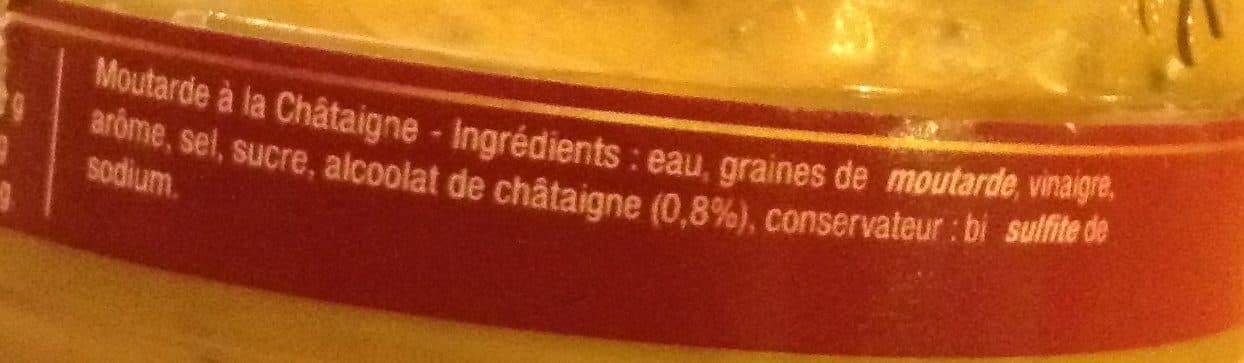 Domaine Des Terres Rouges Domaine des Terres Rouges - French Chestnut Mustard, 200g (7oz) Jar packshot