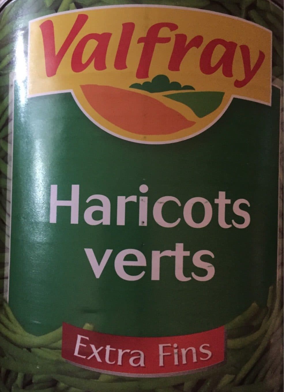 Valfray Haricots verts extra fins packshot