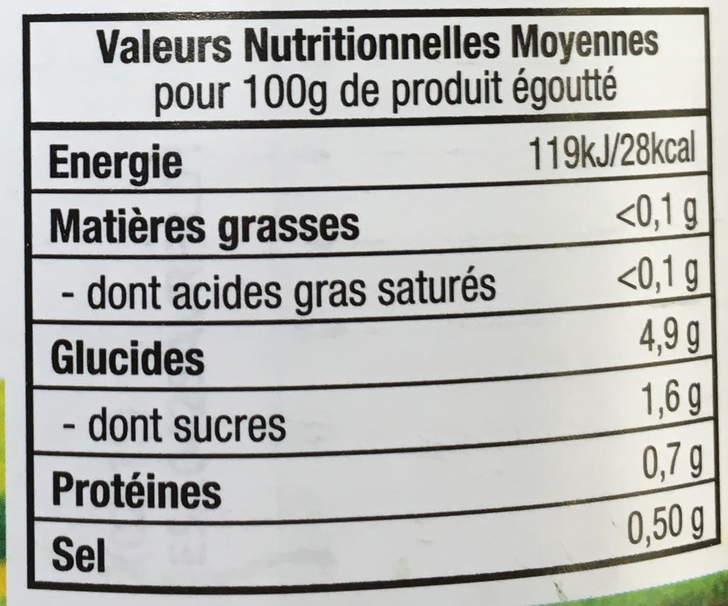 Avril Salsifis packshot