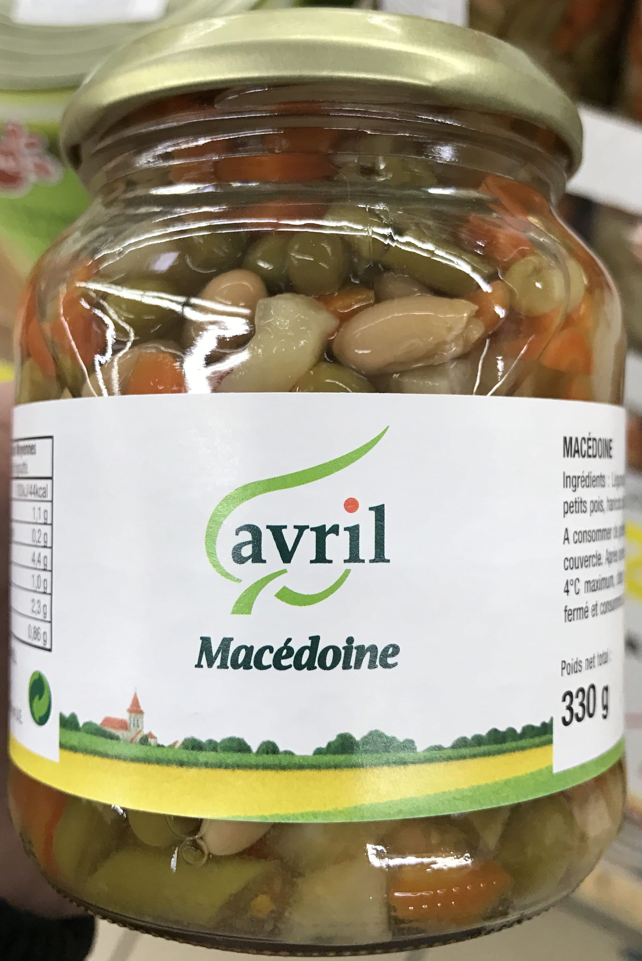 Avril Macédoine packshot