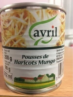 Avril Pousses de Haricot Mungo packshot