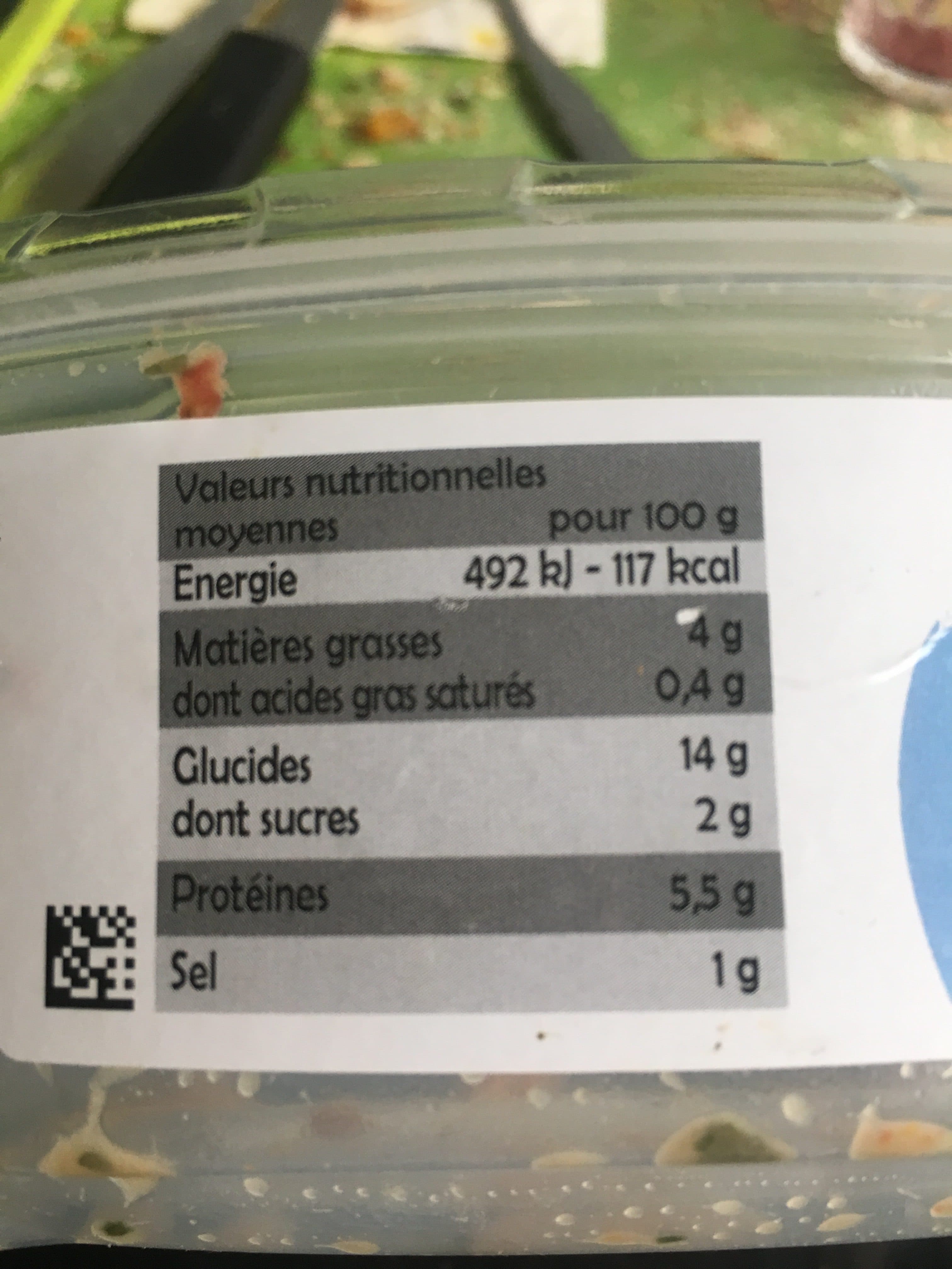 Lidl Salade penne au thon packshot