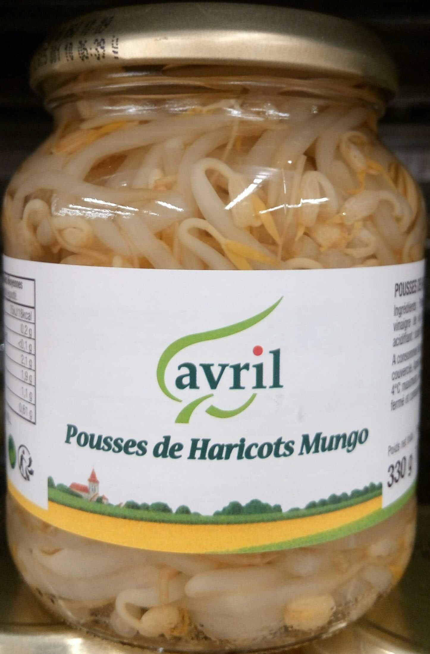 Avril Pousses de Haricots Mungo packshot