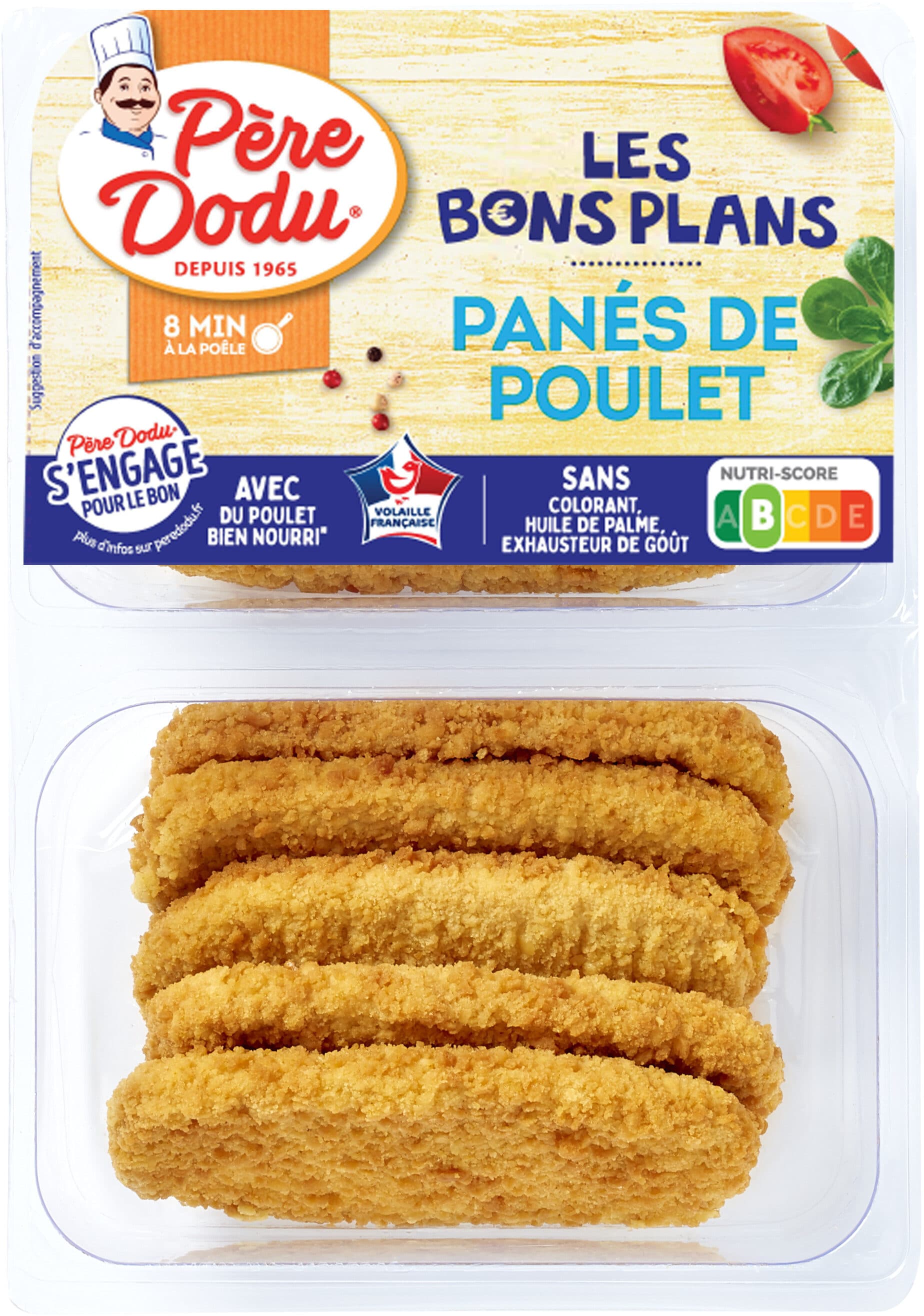 Douce france Les bons plans - Panés de poulet X 10 packshot