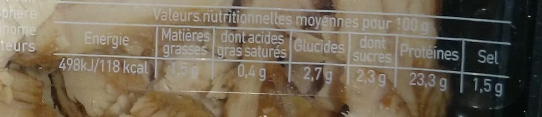 Douce France Émincés de Filets de Poulet Rôtis packshot