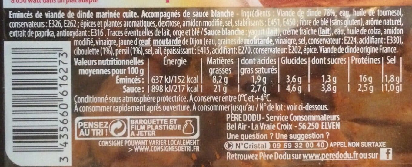 Pere Dodu Douce France - Kebab Sauce Blanche packshot