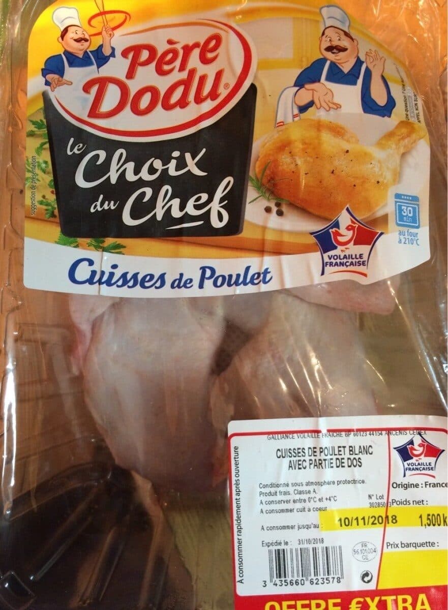 Père Dodu Cuisses De Poulet packshot