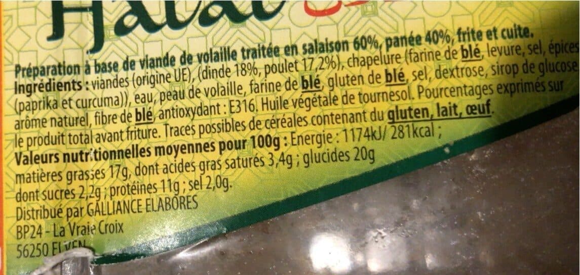 Shems Nuggets de volaille halal packshot