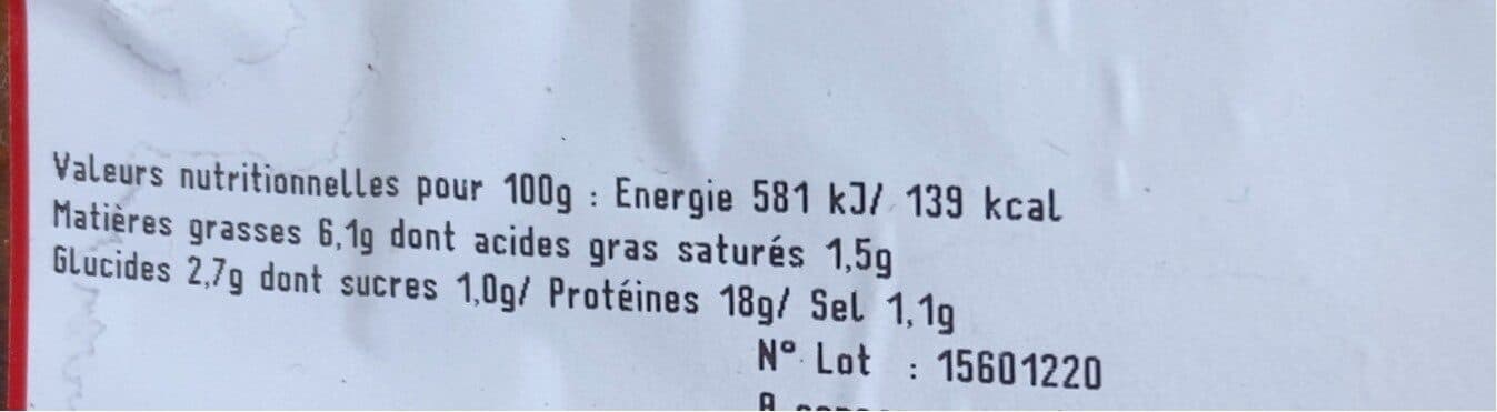 Open Food Facts Pilons de poulet au paprika Special Barbecue packshot
