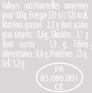 Douce France Émincés de Filets de Poulet au curry packshot