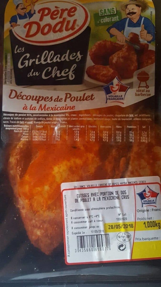 Père Dodu Les grillades du chef packshot