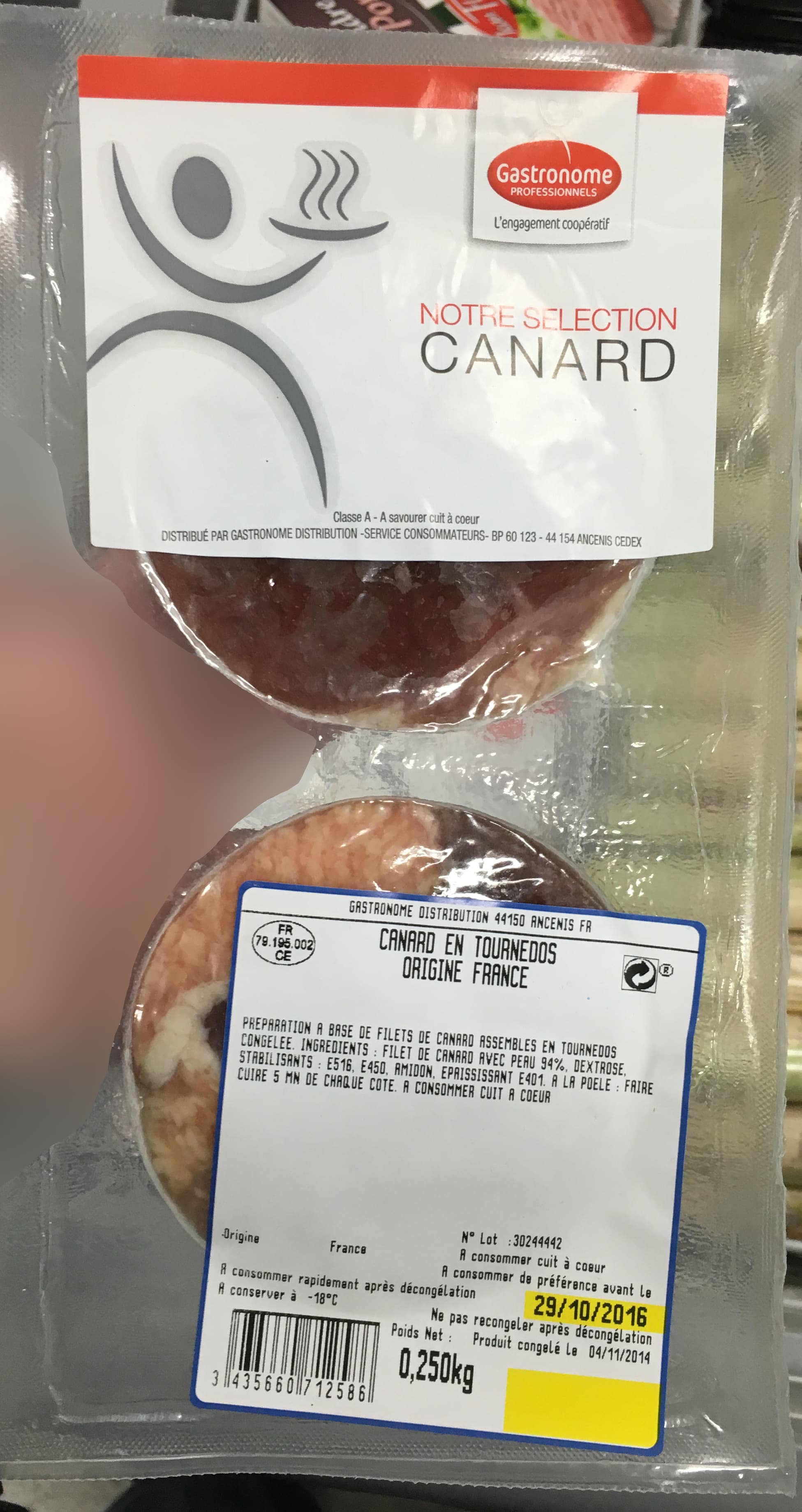 Gastronome Canard en Tournedos packshot